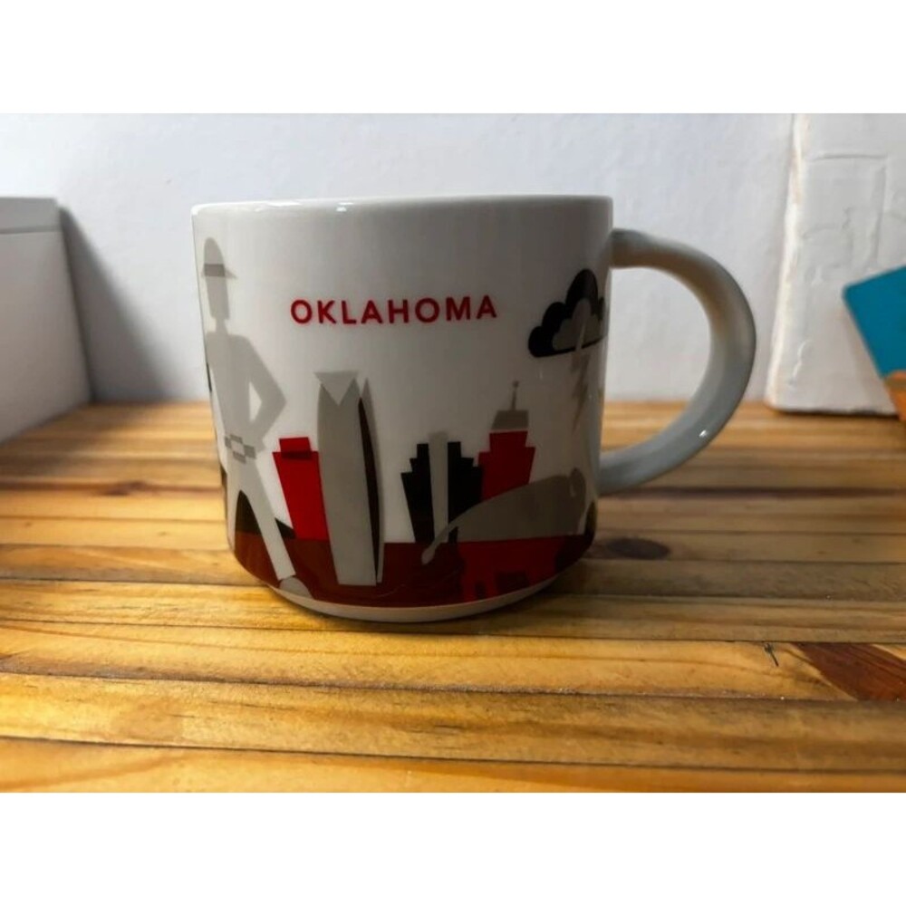 Starbucks Mug "You Are Here" Collection 14oz Oklahoma 2015